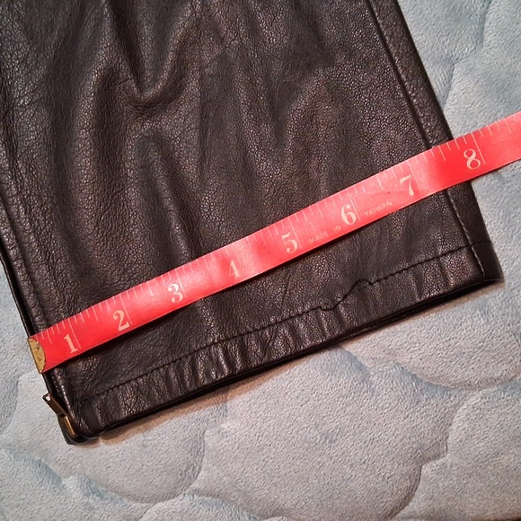 Polo Ralph Lauren 100% Leather Pants EUC - Picture 11 of 17